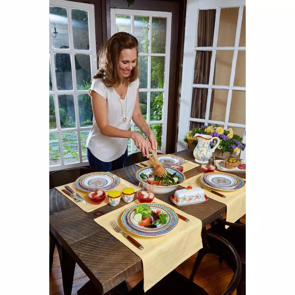 Euro Ceramica Duomo 12 in. Stoneware Serving Bowl