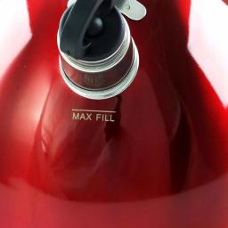 Mr. Coffee Morbern 7.2-Cup Red Stainless Steel Whistling Tea Kettle thumbnail 4