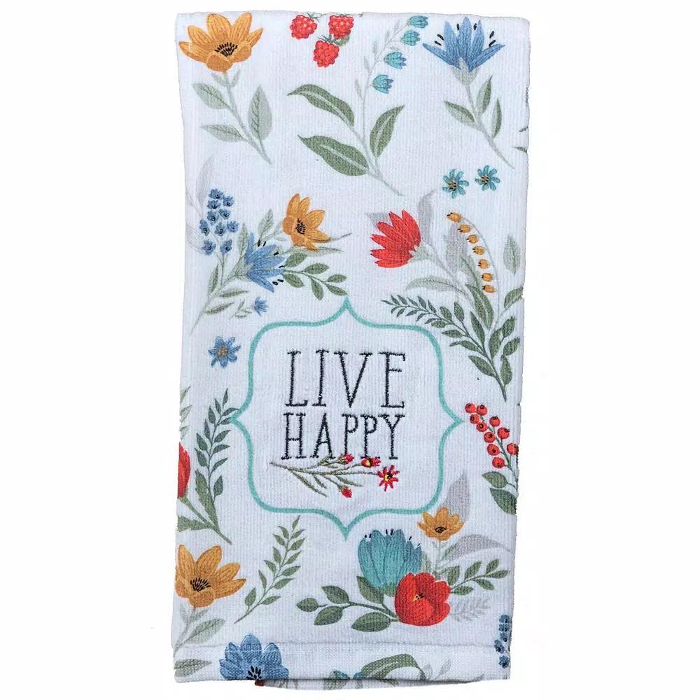Kay Dee Blooming Thoughts Cotton Multi Kitchen Textile Set - 4 Piece Floral Set