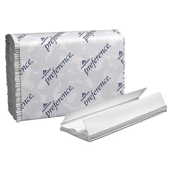 Georgia-Pacific Preference White C-Fold Paper Towels, 1-Ply, 2400 Sheets per Carton