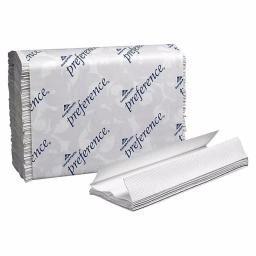 Georgia-Pacific Preference White C-Fold Paper Towels, 1-Ply, 2400 Sheets per Carton thumbnail 1