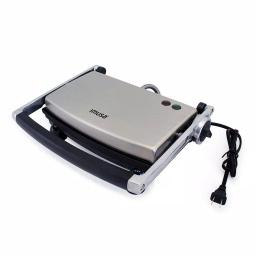 IMUSA 1400W Silver Non-Stick Panini Press and Countertop Grill thumbnail 1