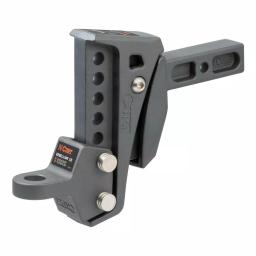 CURT Rebellion XD Adjustable Cushion Hitch Ball Mount with ShockDrop Technology thumbnail 1