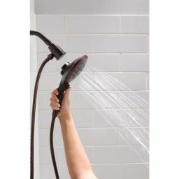 MOEN Engage 6-Spray 5.5 in. Handheld Adjustable Shower Head with Magnetix Docking, Oil Rubbed Bronze thumbnail 2