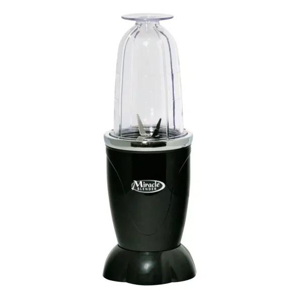 Total Chef Miracle Blender 12-Piece Set, 33 oz. Single Speed Personal Blender, Black