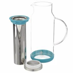 Manna 5-Cup Cold Brew Coffee Pitcher, 47 fl. oz. Onyx Black with Stainless Steel Mesh Filter thumbnail 5