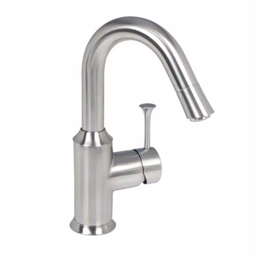American Standard Pekoe Single-Handle Bar Faucet, Stainless Steel