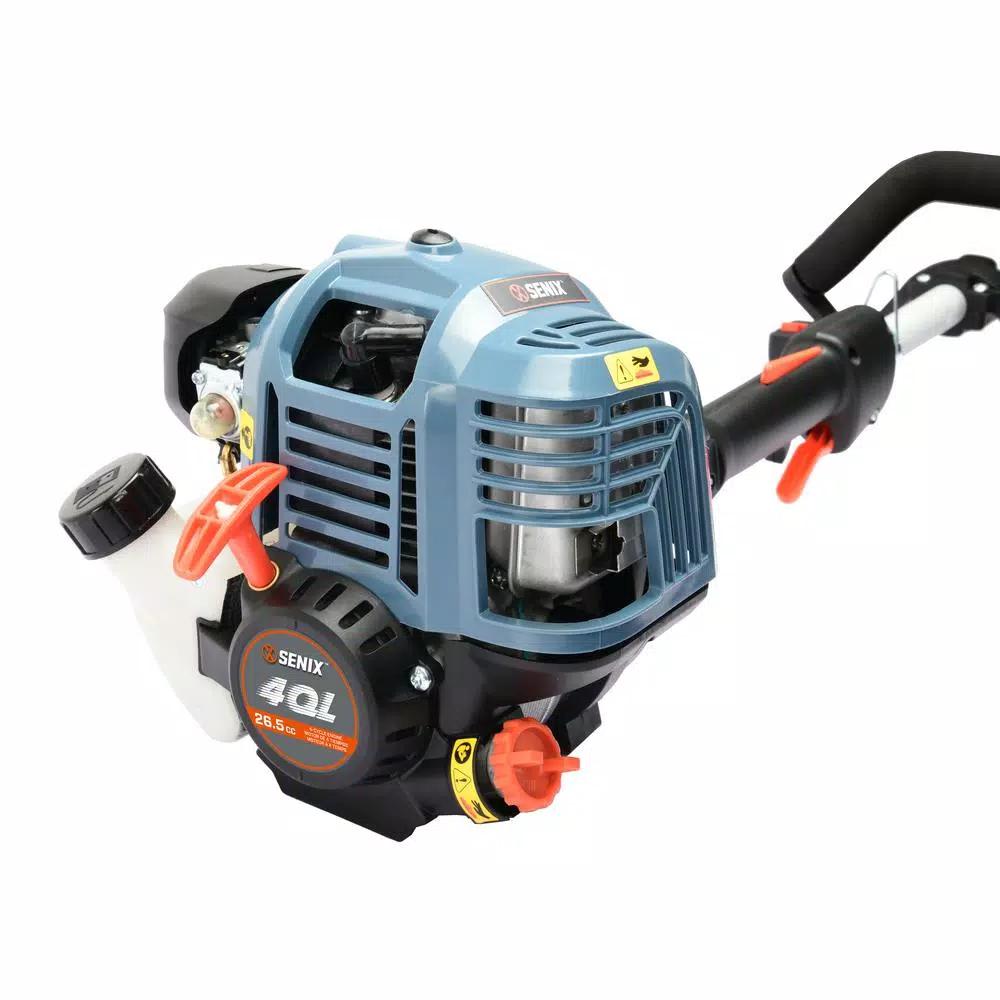 Senix GTS4QL-L 26.5 cc 4-Cycle Gas Straight Shaft Trimmer, Attachment Capable