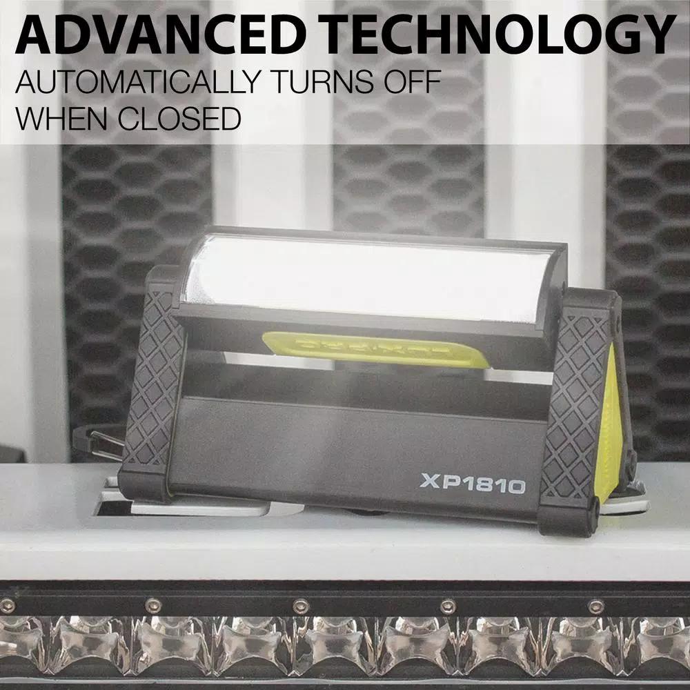 LUXPRO XP1810 Pro Series 575 Lumens LED Directional Pivoting Work Light, Cordless Battery Powered