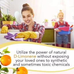Eco Clean Citra Blast D-Limonene Cleaner & Degreaser, 1 Gallon, Natural Orange Peel Extract thumbnail 2