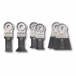 FEIN Starlock Plus Oscillating Saw Blade Accessory Set, 6-Piece Kit thumbnail 2