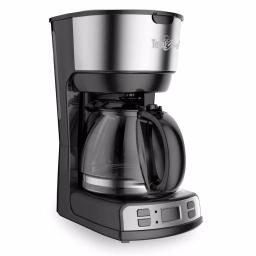 Total Chef 12-Cup Programmable Drip Coffee Maker with Glass Carafe, LCD Display, and Auto Shut-Off - Black/Silver thumbnail 1