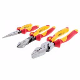 Wiha 3-Piece Insulated Pliers and Cutters Set, 1000V VDE Certified thumbnail 5