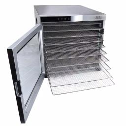 Aroma Professional 10-Tray Digital Food Dehydrator with Glass Door and Stainless Steel Trays thumbnail 6