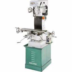 Grizzly Industrial 6 in. x 26 in. Vertical Milling Machine with Power Feed thumbnail 1