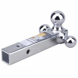 Max Load Chrome Triple Ball Hitch for 2 in. Receivers - 1-7/8 in., 2 in., and 2-5/16 in. Balls thumbnail 2