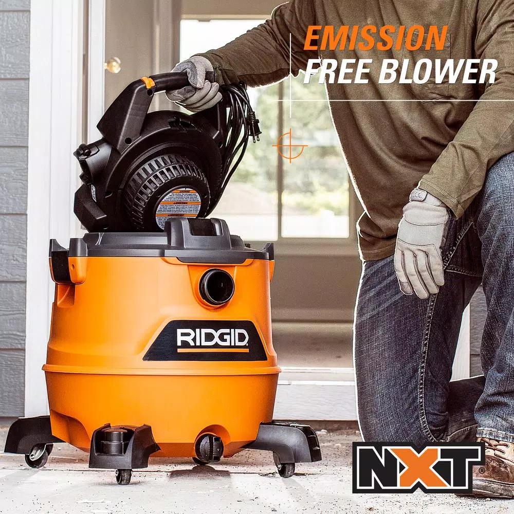 RIDGID 16 Gal. 6.5 Peak HP NXT Wet/Dry Shop Vacuum with Detachable Blower