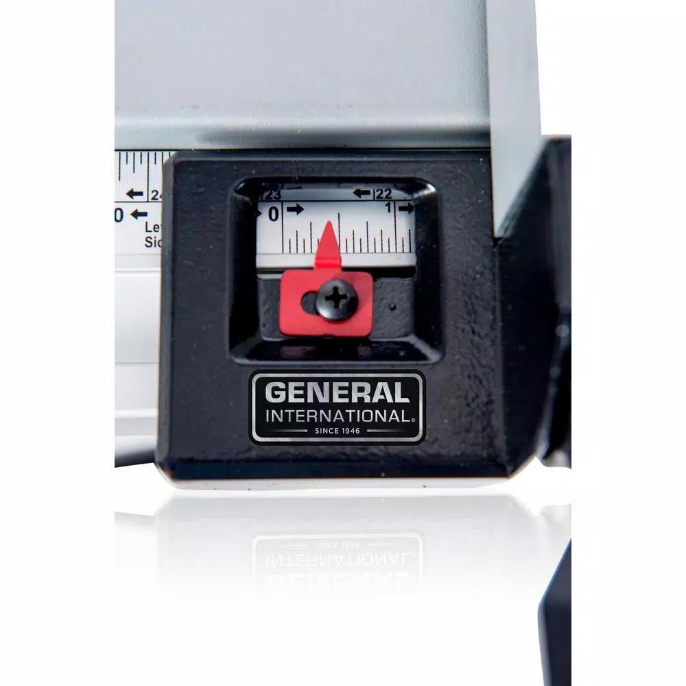 General International 10 in. 15 Amp Commercial Benchtop Table Saw