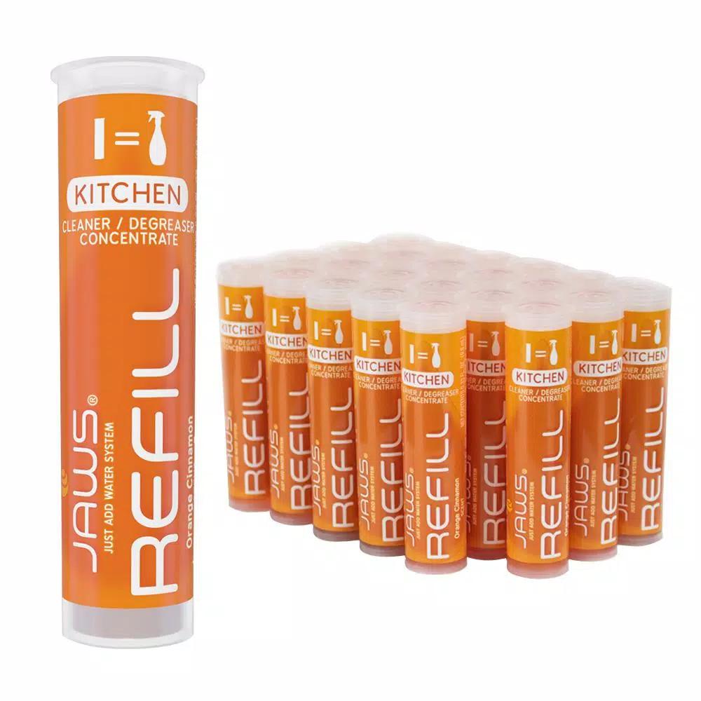 JAWS Kitchen Cleaner-Degreaser Refill Pods, Concentrated 24-Pack