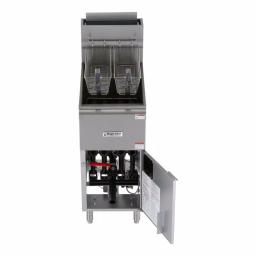 Magic Chef 35 Qt. Stainless Steel Commercial Natural Gas Deep Fryer, 120,000 BTU, 4 Burners thumbnail 2