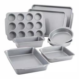 Farberware 8-Piece Nonstick Bakeware Set, Gray Steel thumbnail 1
