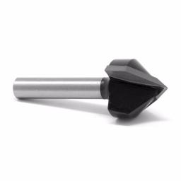 WEN 3/4 in. V-Groove Carbide Tipped Router Bit with 1/4 in. Shank thumbnail 1
