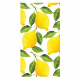 Sugar Plum Party SugarPlum Lemons 32-Piece Assorted Disposable Paper Napkins thumbnail 1