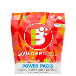 BOULDER CLEAN Clean Natural Dishwasher Detergent Power Packs Citrus Zest, 48-Count thumbnail 1