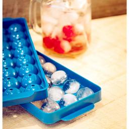 Hutzler 1 in. Natural Ice Ball Mold Ice Tray (3-Pack) - 72 Ice Spheres Total thumbnail 4