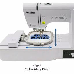 Brother Star Wars 2-in-1 Sewing and 4 in. x 4 in. Embroidery Machine with Color Touch LCD Screen thumbnail 4