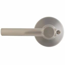 Defiant Highland Satin Nickel Passage Door Lever with Round Rose thumbnail 9