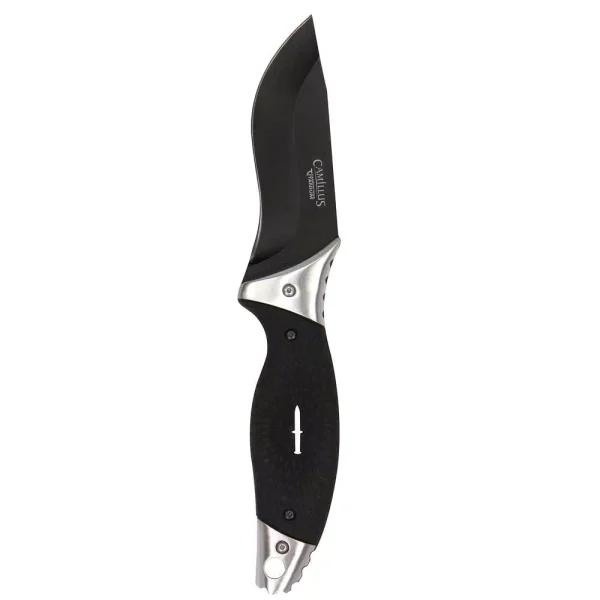 Camillus ST6 4 in. Carbonitride Titanium Drop Point Fixed Blade Knife with Sheath