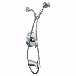 Glacier Bay Edgewood Single-Handle 3-Spray Tub and Shower Faucet, Chrome thumbnail 1
