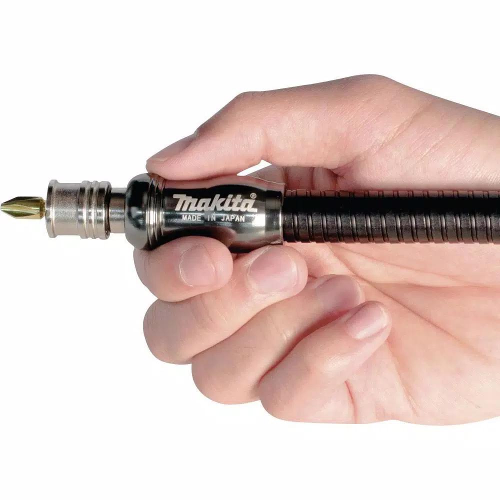 Makita 12 in. Flexible Impact Bit Holder, 1/4 in. Hex Shank