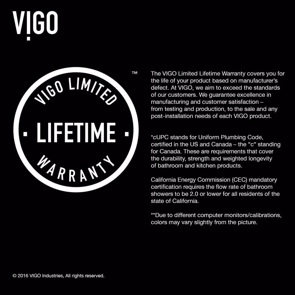 VIGO Brielle 70.5 in. Stainless Steel 6-Jet High Pressure Shower Panel System with Rainhead and Handheld