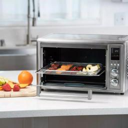 Cosori 30Qt Stainless Steel 12-in-1 Air Fryer Toaster Oven with Rotisserie and Extra Wire Rack thumbnail 2
