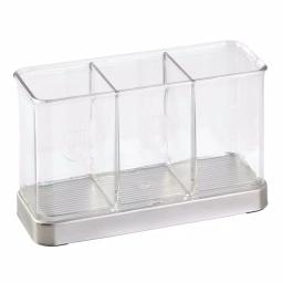 interDesign Forma 2 Flatware Organizer with Brushed Stainless Steel Base thumbnail 1