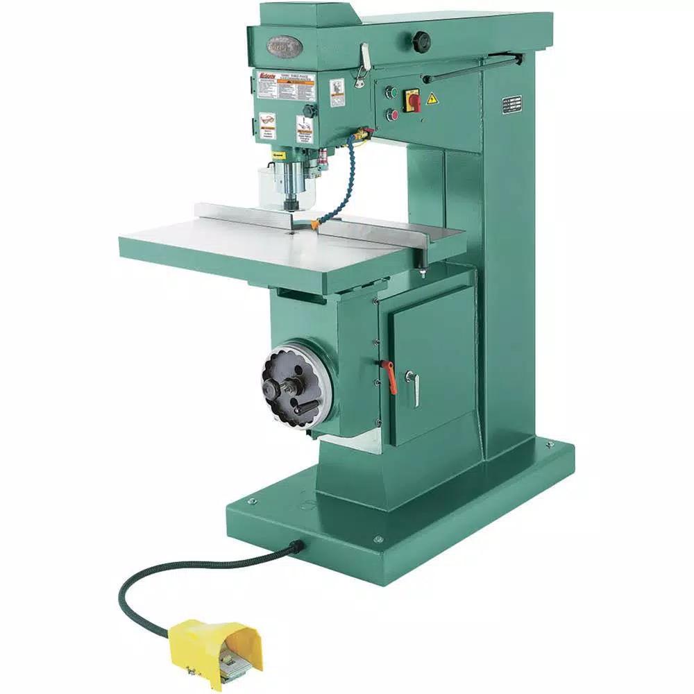 Grizzly Industrial 5 HP Overarm Router 2-Speed 3-Phase Industrial Woodworking Router