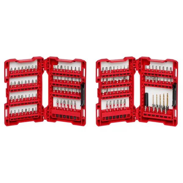 Milwaukee SHOCKWAVE Impact Duty Steel Drill and Driver Bit Set, 120-Piece