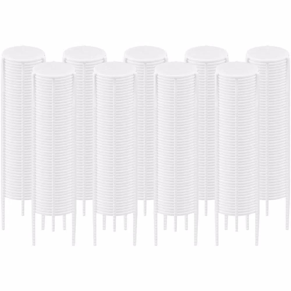 Southern Homewares Pizza Lid Savers, White Plastic Tripods, 1000 Count
