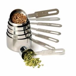 RSVP International Endurance 7-Piece Stainless Steel Measuring Cup Set thumbnail 1