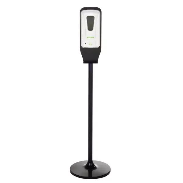 Alpine Industries 1200ml Automatic Hand Sanitizer Dispenser with Floor Stand, White