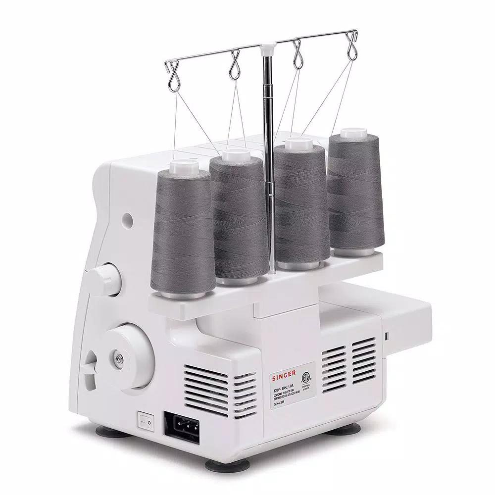 Singer Stylist Serger Sewing Machine with 2-3-4 Thread Capability and 6 Stitch Types