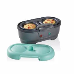 Hamilton Beach Egg Bites Maker and Egg Poacher, Grey thumbnail 2