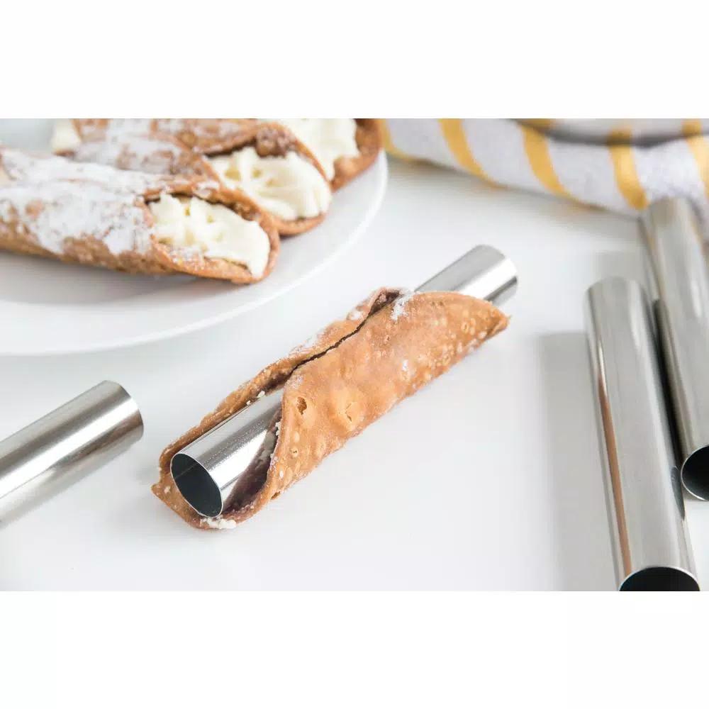 Fox Run Stainless Steel Cannoli Molds, 16-Piece Set