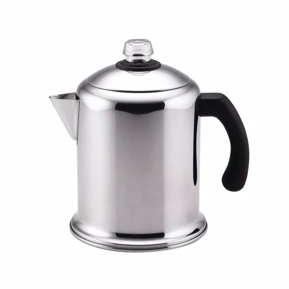 Farberware Classic Series 8-Cup Stainless Steel Stovetop Percolator