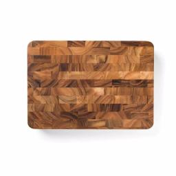 Ironwood Union Stock Yard Acacia Wood End Grain Butcher Block Cutting Board, 20 x 14 x 3 in thumbnail 2