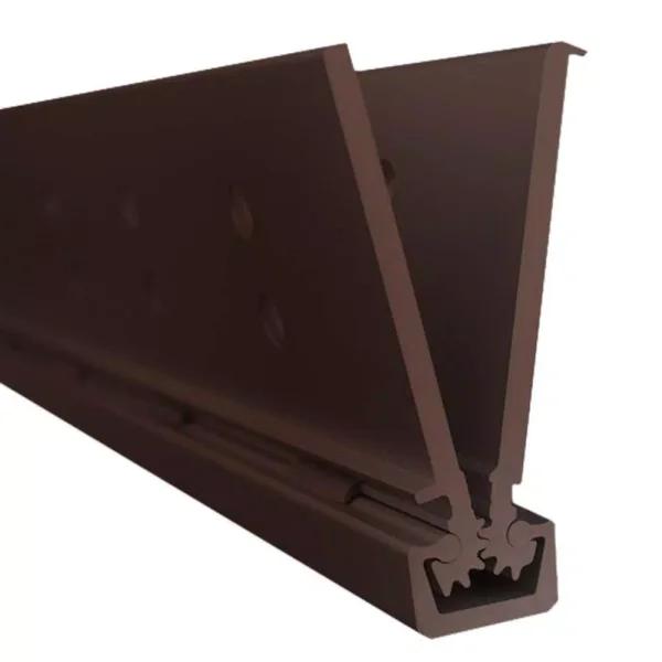 Global Door Controls 83 in. Full Mortise Continuous Hinge FM2 Heavy Duty, Duranodic Finish