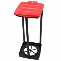 Wakeman Outdoors 13 Gal. Portable Red Trash Bag Holder for Camping and Outdoor Use thumbnail 1