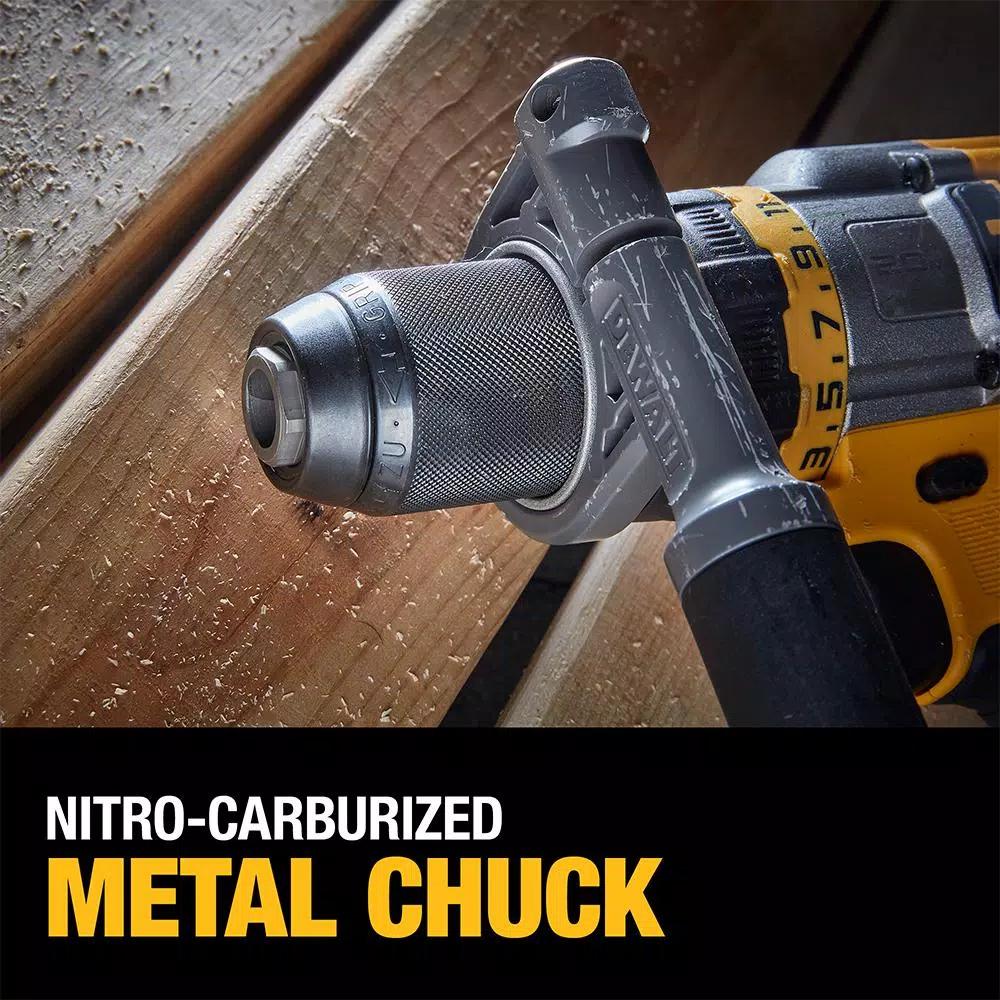 DEWALT 20V MAX Brushless 1/2 in. Hammer Drill/Driver Kit with FLEXVOLT ADVANTAGE & 6.0Ah Battery